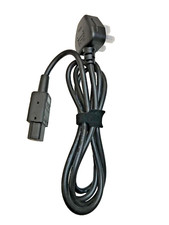 UK 2 Pin Mains Power Lead