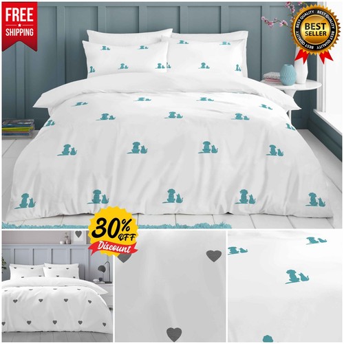 Embroidered duvet cover set - embroidered,