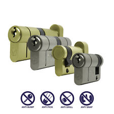 High Security Euro Cylinder Lock | Anti Snap Technology | Thumb Turn Option