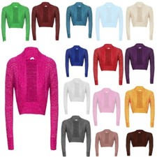 Women Long Sleeve Bolero Shrug