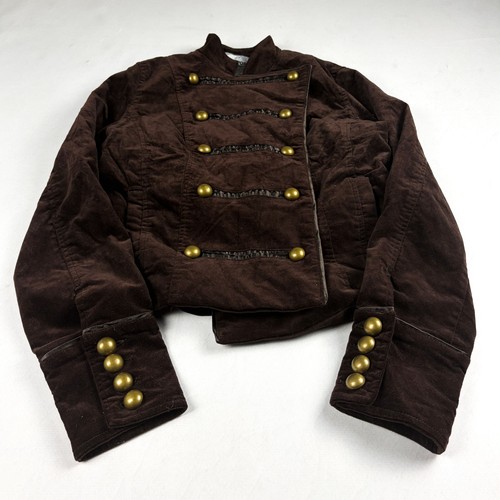 Womens vintage brown military - womens,