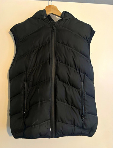 Zara men black polyester - black,