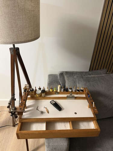 Tabletop loon fly tying - tabletop,