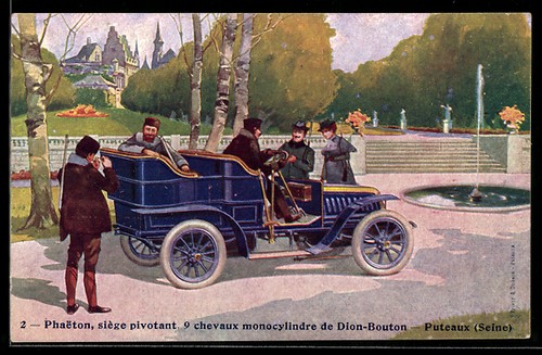 Dion bouton car at a - car,
