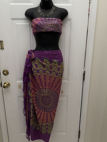 Sarong women set 2 beach - women's,