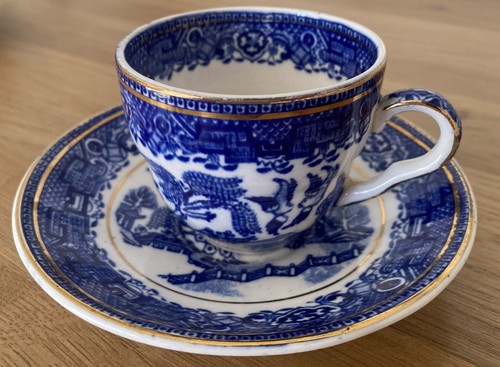 Old willow coffee cups - cups, &