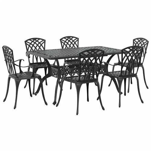 Garden dining set aluminium - dining,