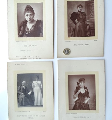 1890s theatre actress - theatre,