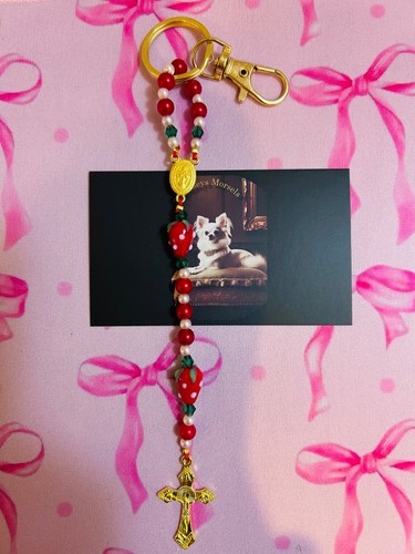 Handmade rosary key - , ring