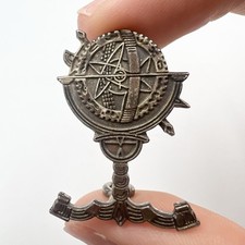 Genuine Post WW2 Popski’s Private Army Silver Hallmarked Cap Badge