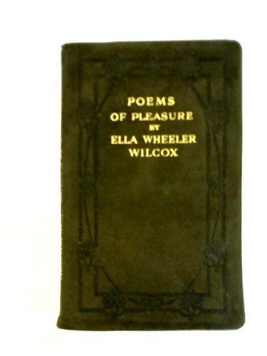 Poems pleasure ella - poems,