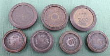 7 Imperial Weights All marked