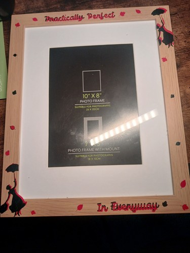 Mary poppins photo frame red - mary,