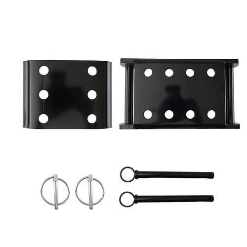Adjustable height tow - adjustable, hitch