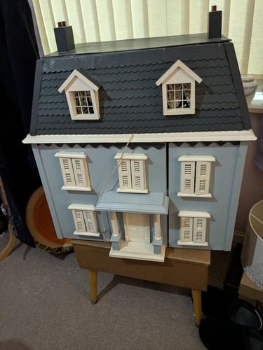 Dolls house vintage - house, ,handmade