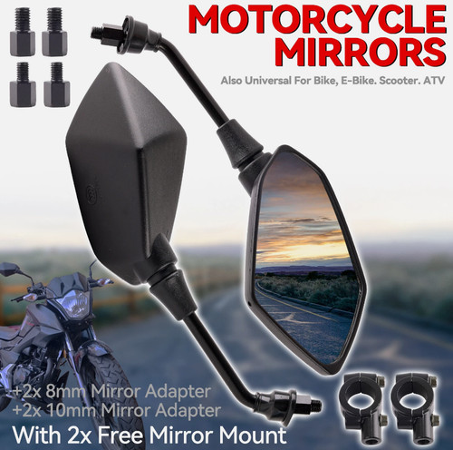 Pcs 8mm 10mm motorcycle - 8mm,