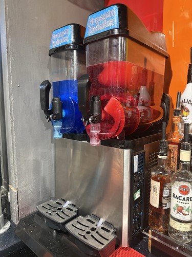 Double twin slush - twin, machine