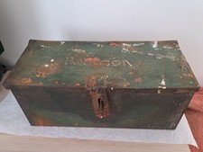 Original Small Fordson Tractor Tool Box.