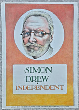 RARE ORIGINAL POSTER OF SIMON