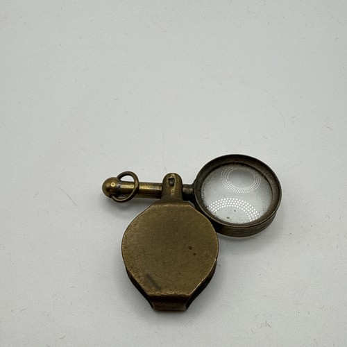Antique brass spring loaded - antique,