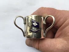 SCARCE C1920s ERA ALFRED HOLT BLUE FUNNEL LINE S.S.TEIRESIAS SOUVENIR LOVING CUP