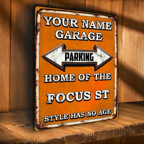 Focus parking sign - focus,