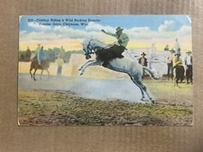 Postcard Cheyenne WY Frontier