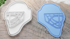 Ice Hockey Mask Cookie Cutter