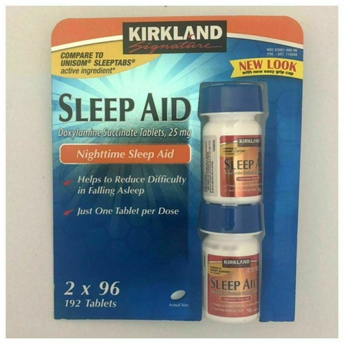 Sleep aid 25mg 192 tablets - 25mg,