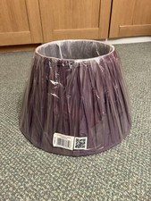 14” Aubergine Pinch Pleat