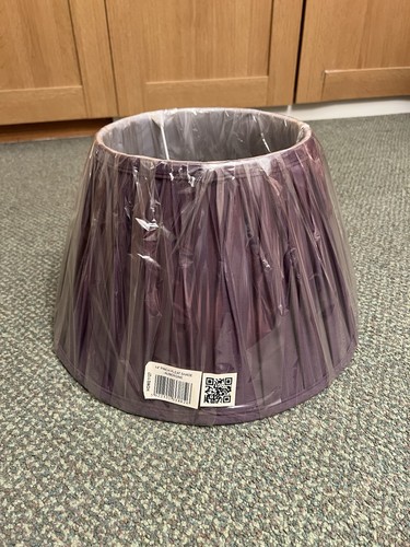 Aubergine pinch pleat - aubergine,