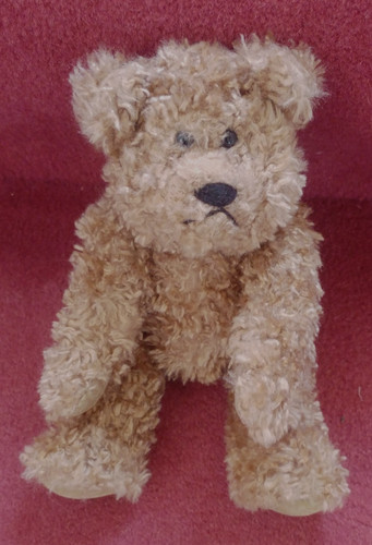 Vintage jointed shaggy brown - vintage,
