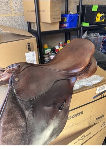 Inch brown leather - brown, bates