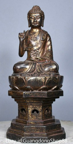 Old chinese bronze gilt - chinese,