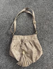 Jane Norman Brown bucket bag