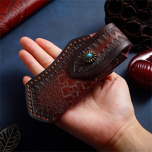 Handmade leather sheath - handmade,