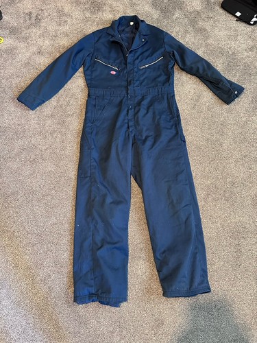 Dickies men blue boiler suit - blue,