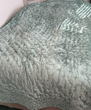 John Lewis Bedspread Duck Egg