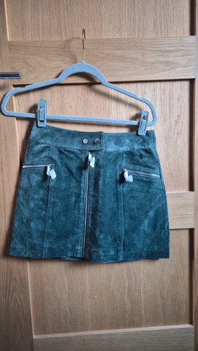 Zara green real - , suede