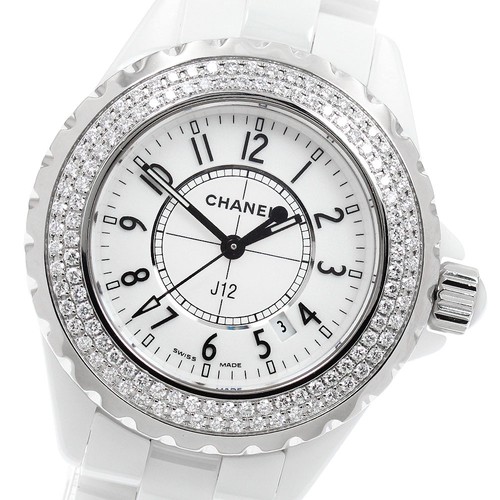 Chanel j12 h0967 diamond bezel - chanel,