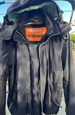 Super dry Windcheater Black