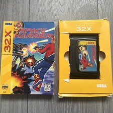 Space Harrier (Sega Genesis 32X, 1995) CART & CASE - AUTHENTIC No Manual