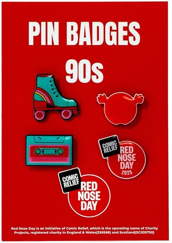 Red nose day 2025 - red,