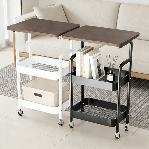 Tier storage trolley cart - storage,