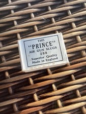 The Prince Box 200 Vintage Air Gun Slugs Made In England