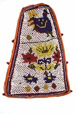 Old Rare Hand Embroidery Work Kutch Heavy Beaded Wall Hanging Décor. i17-352