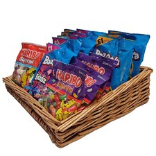 Sloping Wicker Basket - 39.5cm W x 30cm D x 10cm H - END OF LINE (CLRSP066)