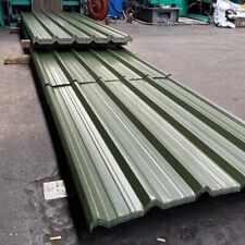 Box Profile Roofing sheets Juniper Green Plastisol Coated .7mm