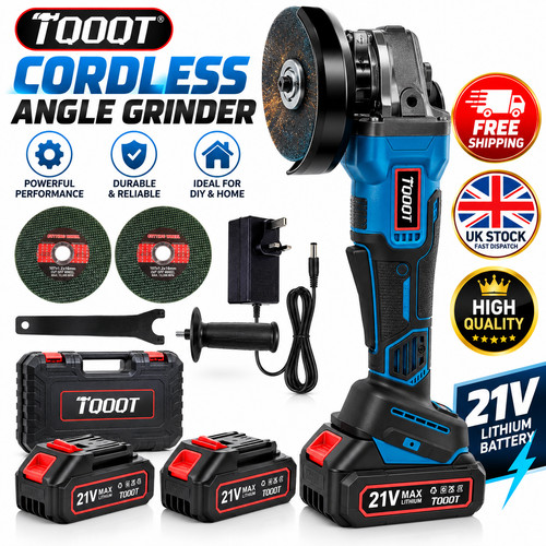 Cordless angle grinder 100mm - angle,