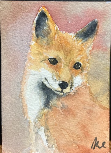 Aceo original watercolour - original,